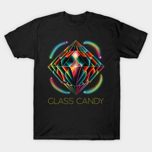 Glass Candy  • • • • Retro Style Original Fan Design T-Shirt